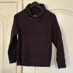 ZARA Kids Black/Grey Knit Sweater